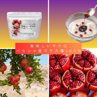 ・
・
ザクロは種は食べれず酸っぱいイメージがあると
思いますが、最高品質のペルシャ産マラス種ザクロは
種も皮も食べれます。
・
そのザクロ種子から高濃度のエラグ酸が摂れますので
果肉だけ食べ、種を捨てるのはもったいない事です。
・
美容や健康に研究がすすむザクロですが
人間は体内でエラグ酸をつくることはできず
食品から摂るしかないのです。
・
とくに植物性エストロゲンと言われる女性ホルモンに
似た作用をするエストロンは種子に豊富に含まれます。
・
無農薬で育てた種も皮も果肉も、丸ごと100%
絞ったザクロペーストは
効率よく栄養を補えます✨
・
体の中から老化防止をする
美肌になる、更年期を楽に迎える
血流改善やダイエットまで
また古代から喉の痛みの治療や整腸剤として
使われていたのもあり、
乾燥し、体調を崩しやすい今からの時期は
特におすすめです🤝✨
・
美味しいザクロなら
1日1〜2本で効果があります♨️☺️
ぜひ、3ヶ月続けてみてください✨
・
・　
💫リピートキャンペーン💫
Merelleで美味しいザクロをご購入された事のある
お客様には、リピート割引で🈹10%OFFさせて
頂きます。
強力な抗酸化効果や、
免疫向上、生活習慣病予防まで
お子さんから🧒おじいちゃん👴🏽まで
どなたでも健康の為に、摂ってほしい。
ナチュラルに健康と向き合えます。
クエン酸やアミノ酸も豊富なため、男性やスポーツ
する方にも👍
・
・
#美味しいザクロ #merelle #ginza #beauty #更年期 
#老化予防 #エイジングケア #ザクロ #ザクロペースト